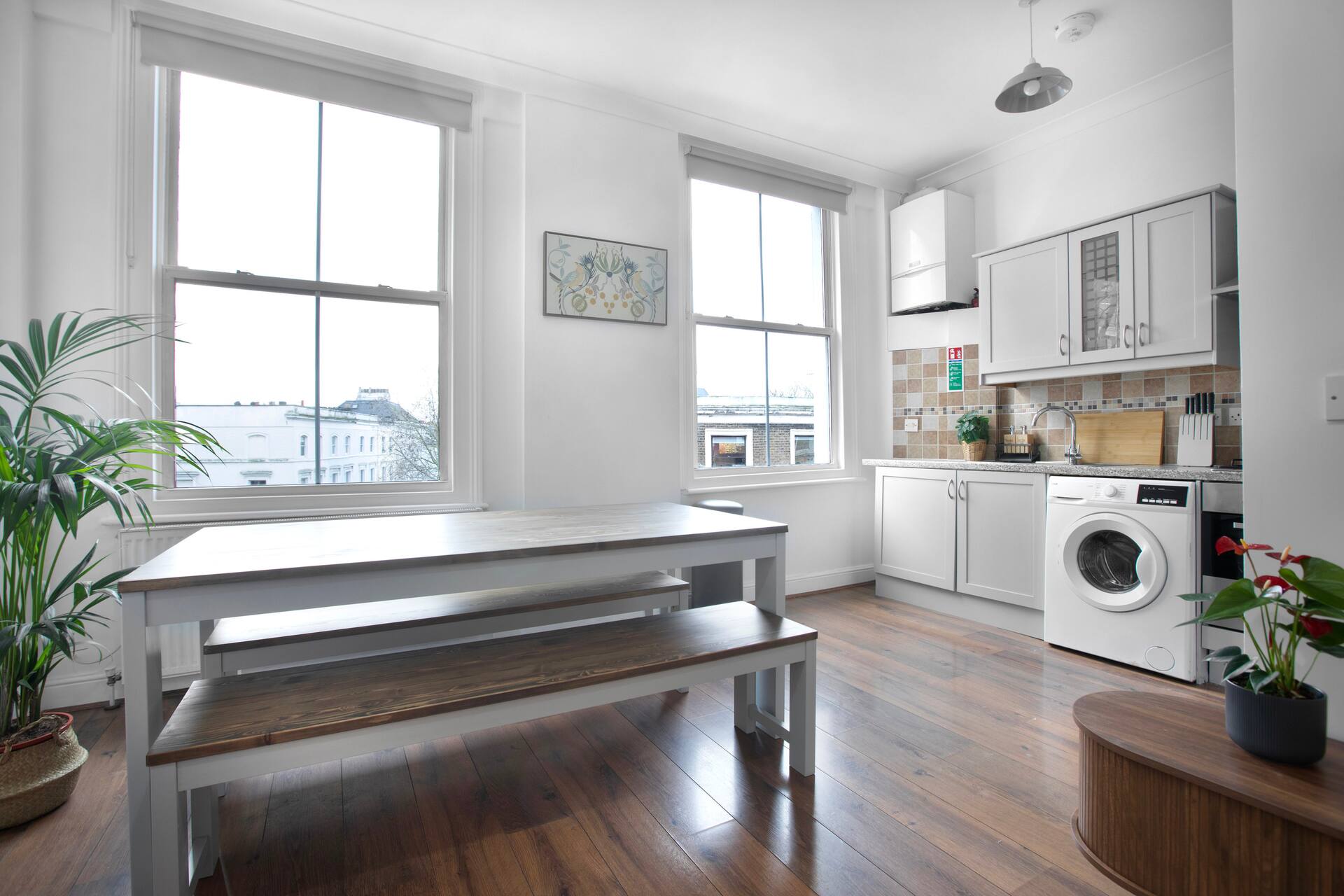 Open plan living in the Your Stay Host apartment